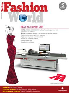 TechnoFashion World 2016-05 - November 2016 | ISSN 2281-5163 | TRUE PDF | Bimestrale | Professionisti | Moda | Tecnologia | Impianti | Distribuzione
TechnoFashion World è la rivista pensata per rispondere alle mutate esigenze del tessile-abbigliamento italiano. Un ausilio costante per tutti coloro che vogliono imparare a cogliere le nuove opportunità offerte dal mercato globale, TechnoFashion World si propone di diventare il punto di riferimento unico per tutte le tecnologie dedicate all’industria della moda: dalle fibre ai materiali, dalle macchine e gli impianti per le lavorazioni tessili ai processi di progettazione e produzione di abbigliamento, fino alla logistica e alla distribuzione.