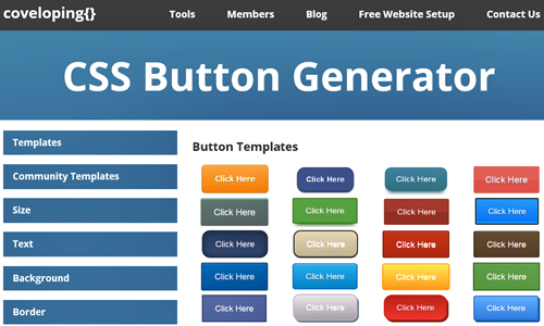 CSS Button Generator