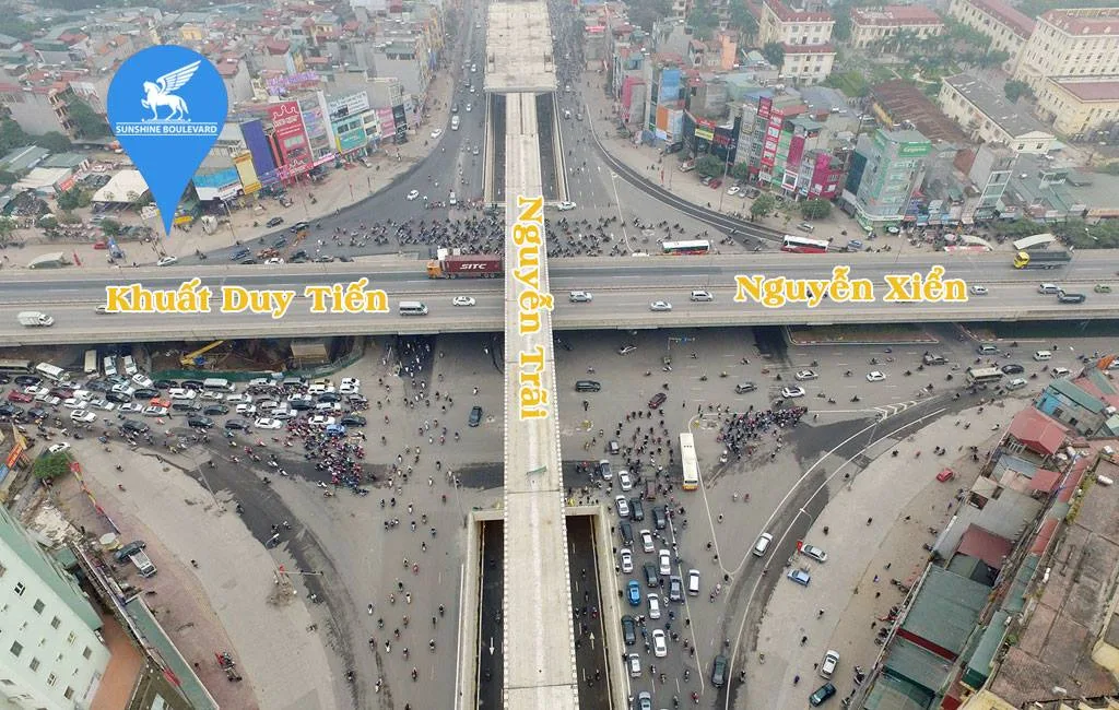 Vị trí chung cư Sunshine Boulevard