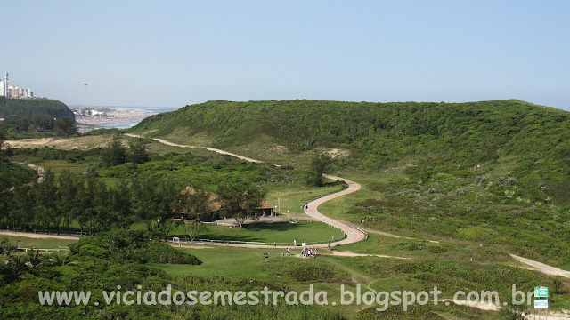 Ciclovia dentro do Parque da Guarita, Vista do alto do Morro da Guarita