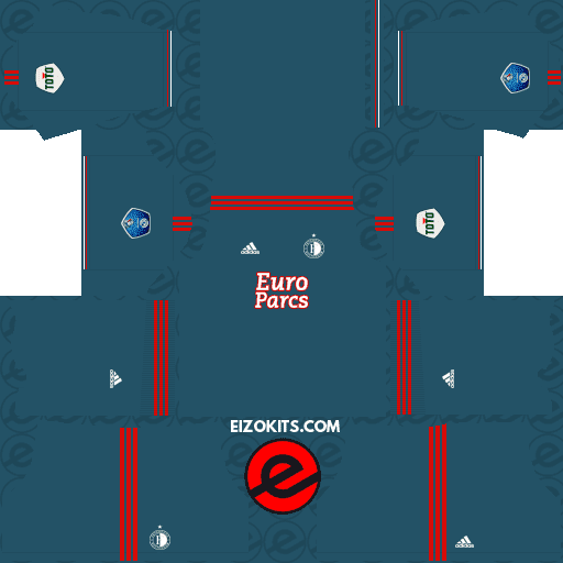 Feyenoord DLS Kits 2022-2023 Adidas - Dream League Soccer Kits 2019 (Away)