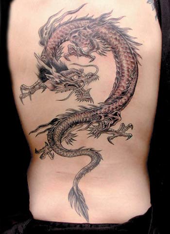 dragon tattoos for women on