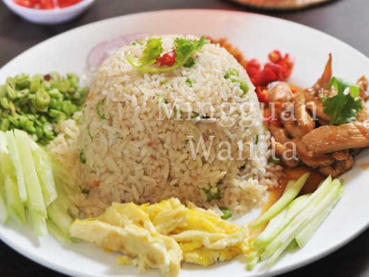 Resepi Nasi Goreng Belacan Ala Thai - Resepi Mudah