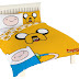 Adventure Time Jake Double Duvet Cover Set for Kids Bedding 