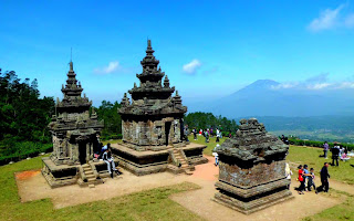 obyek wisata kabupaten semarang candi gedong songo