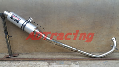 KNALPOT AHAU MX STAINLESS 150CC