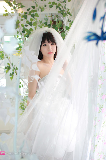 5 Yeon Da Bin in Wedding Gowns-Very cute asian girl - girlcute4u.blogspot.com