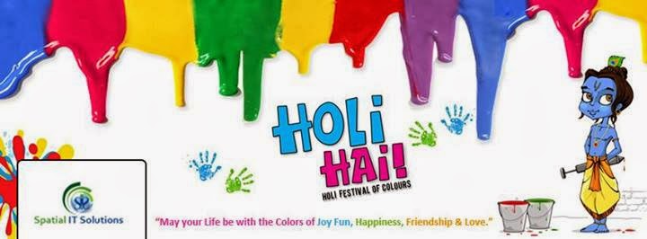 Happy Holi - Spatial IT Solutions