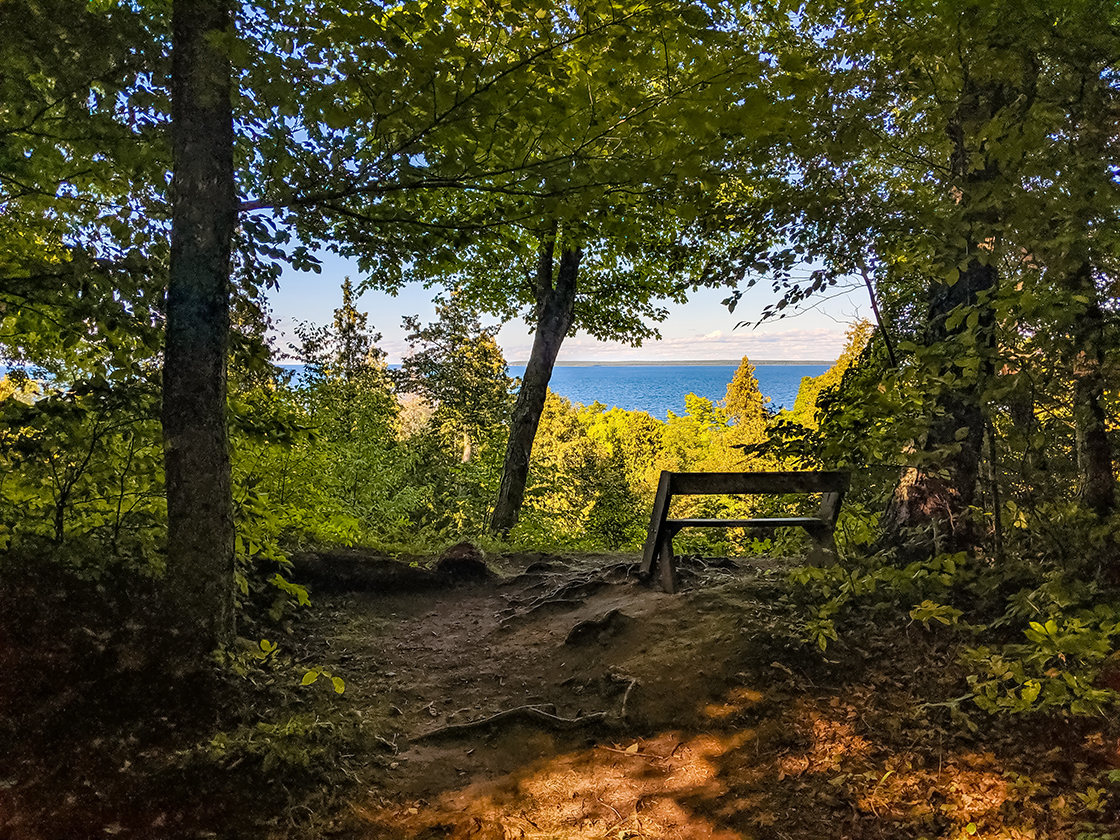 Along the Thordarson Loop at Rock Island State Park