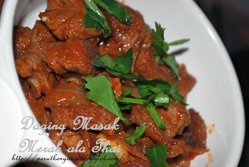  Dapur  Suzi Daging Masak  Merah  ala Thai