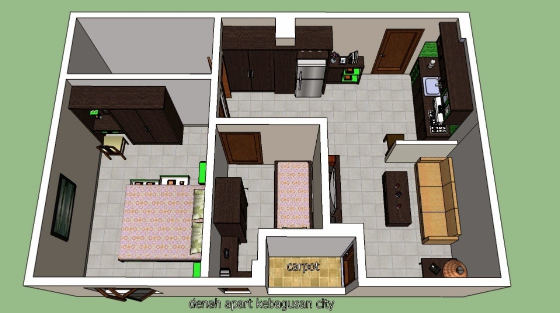 Desain Interior Furniture Model Rumah Sederhana 2014