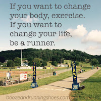 if you want to change your life, be a runner