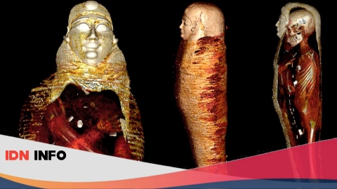 Mumi Mesir Kuno 'Golden Boy