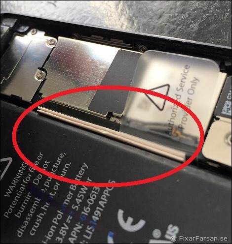 iPhone5-Något-Löst-Inuti-Fix