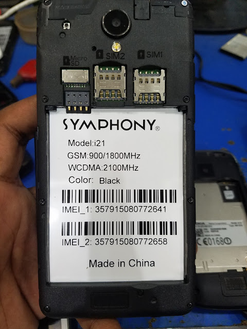 SYMPHONY i21 FIRMWARE HW1_V7 PAC 100% TESTED