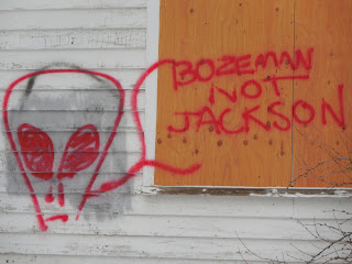 Graffiti, Bozeman, MT