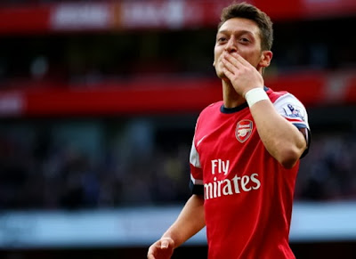 Mesut Ozil Arsenal Midfielder 20132014