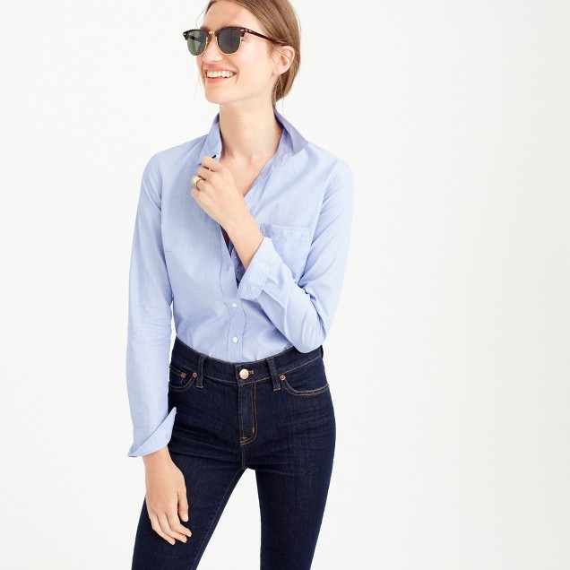 J Crew Everyday Shirt in End on End Cotton