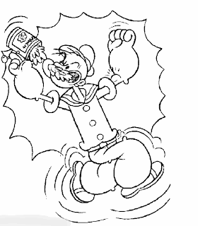 Popeye Coloring Pages