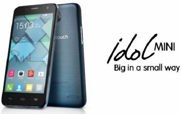 Alcatel One Touch Mini Hadir Dengan Bekal layar 4,3 inci, Dual Core 1,3 GHz Prosesor Dan Memori Internal 4 GB