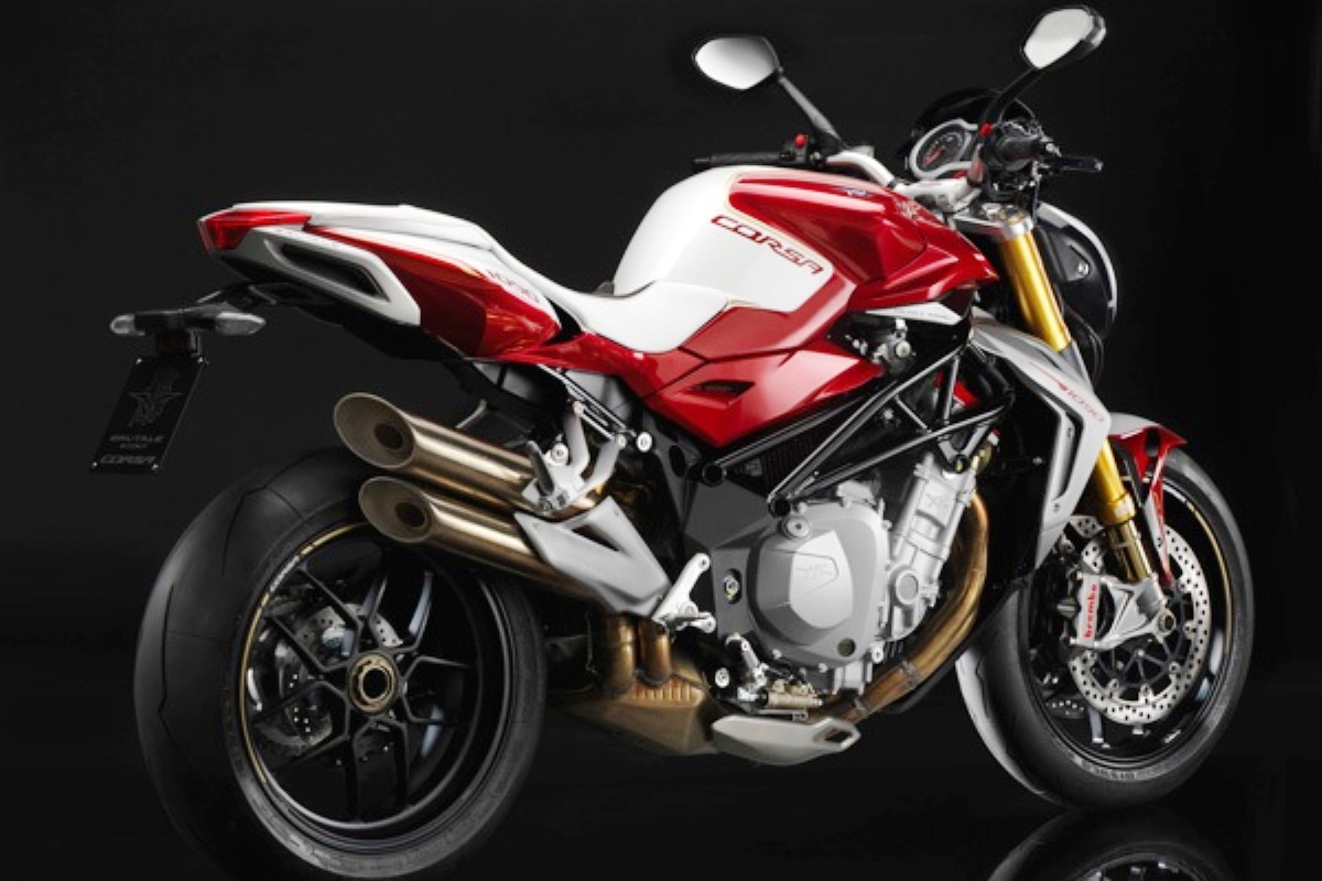 MV Agusta Brutale Corsa Dengan Mesin 4 Silinder Yang Lebih Ganas