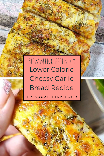 low calorie cheesy garlic bread, Low calorie bread recipe
