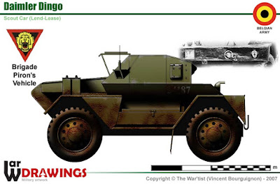 Daimler scout car Dingo.