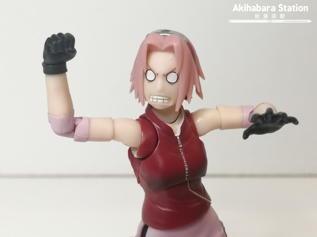 Review de los S.H.Figuarts Sakura Haruno - Tsunade's Indominable Will -, Tamashii Nations