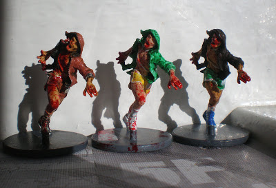 Zombicide Zombie Painted Runners