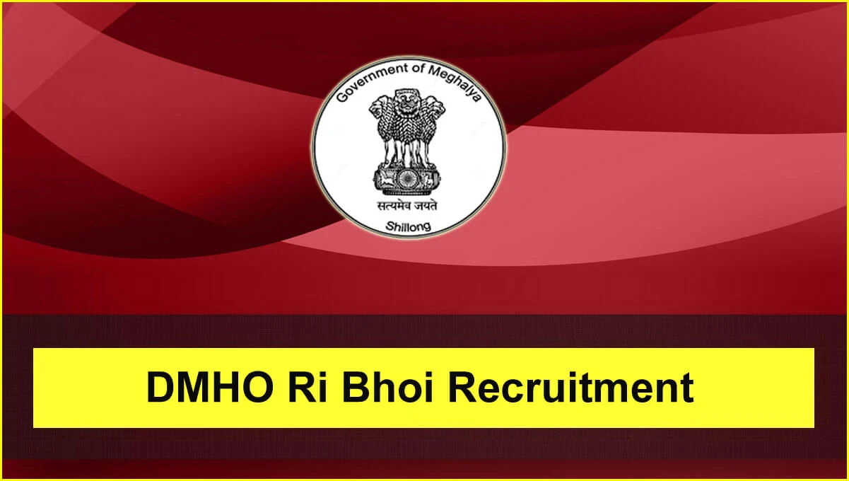 District Medical & Health Officer (DMHO), District Ayush Society, Ri Bhoi District