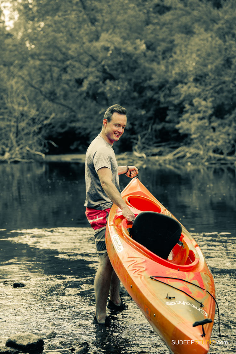 Personal Branding Portraits for Fitness Kayak Lifestyle by SudeepStudio.com Ann Arbor Fitness Branding Photographer