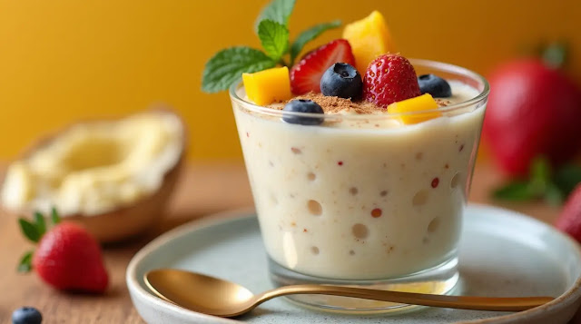 Delicious Vegan Tapioca Pudding