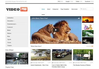 VideoPro Blogger Theme Download Free!