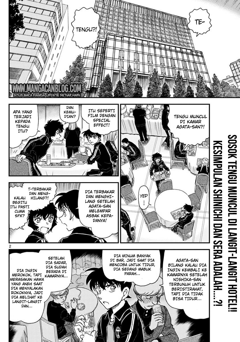 Detective Conan Chapter 1002 - Inuyarai Pirang-Mangajo