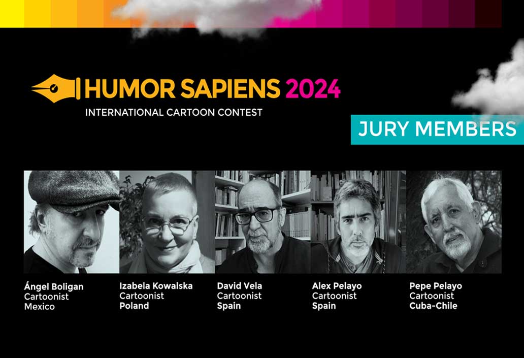 Jury of the International Cartoon Contest in Chile