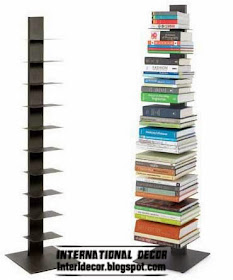Multi-tiered bookshelf, book storage furniture