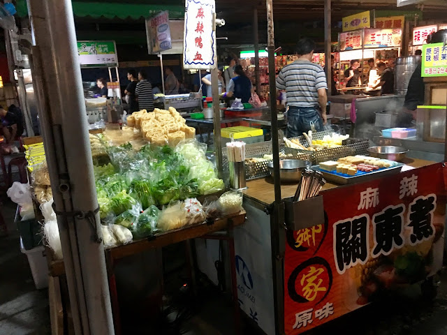night market, shanhua, tainan, taiwan
