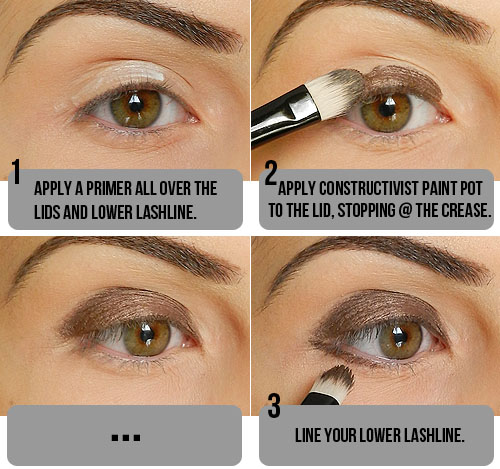 tutorial by  mac Eyeshadow Step Taupe natural Step makeup Tutorial! look Smokey