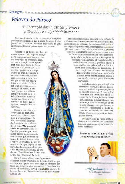 PROGRAMA DA FESTA DE NOSSA SENHORA DA CONCEIÇÃO - 2014 - PAG 3