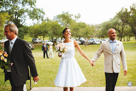 Vestidos cortos de novias sencilo