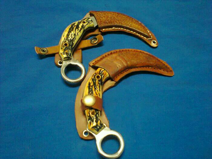 Kerambit Minang Sarung Kulit 081585050838 Jual Peralatan 