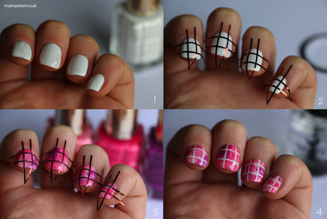 pink nail art tutorial
