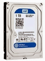 WD Blue 1 TB Desktop Hard Drive: 3.5 Inch, WD10EZEX - 7200 RPM, SATA 6 Gb/s, 64 MB Cache