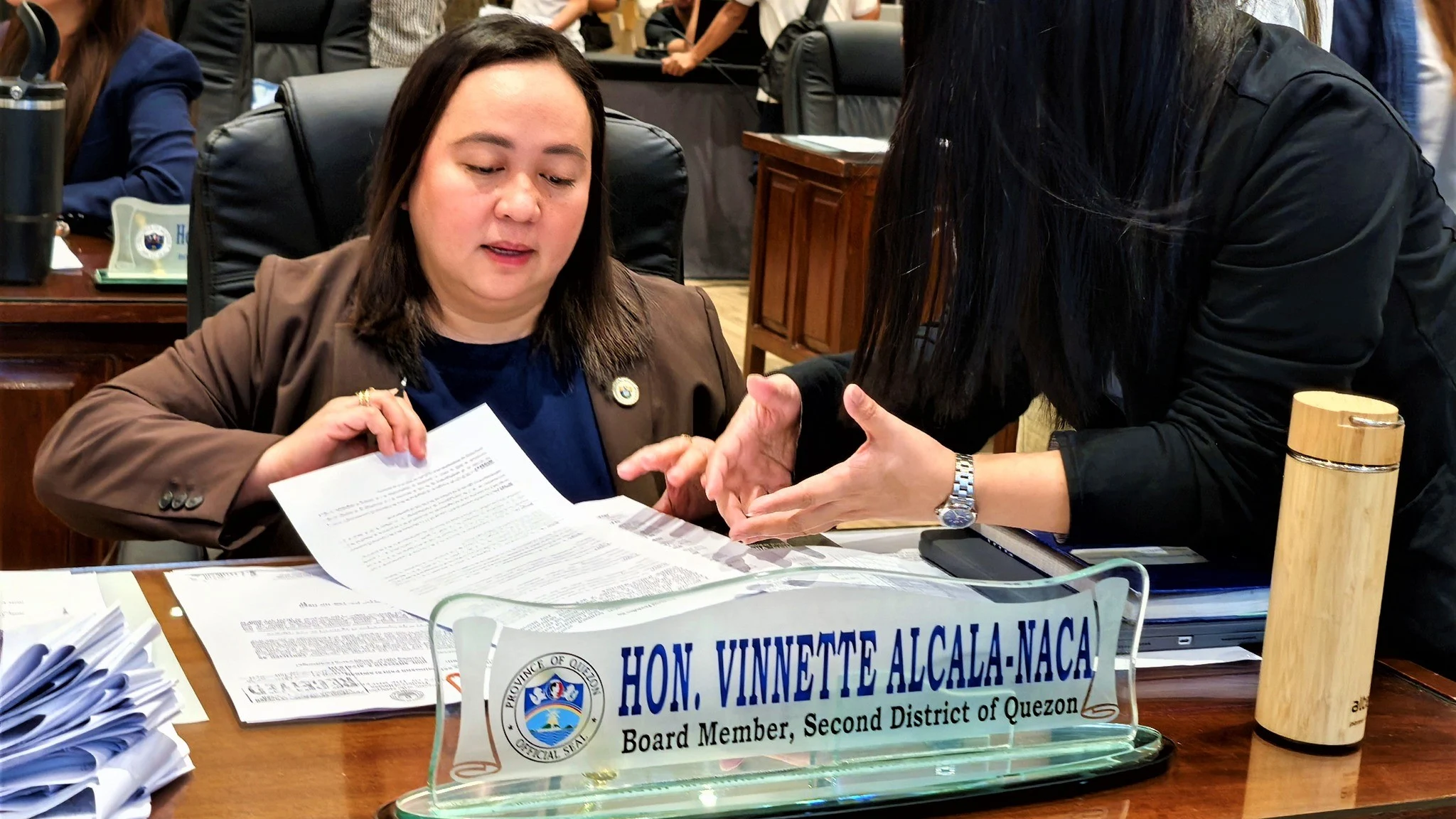 Board Member Vinnette Acala-Naca takes on PrimeWater over water service failures