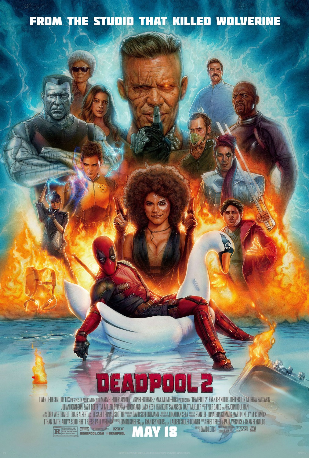 The Blot Says Deadpool 2 Final Movie Poster