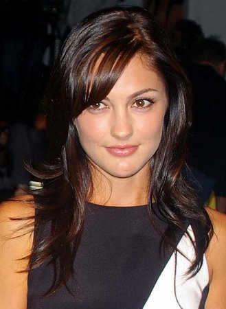 side swept bangs hairstyle. hairstyles with Side Swept