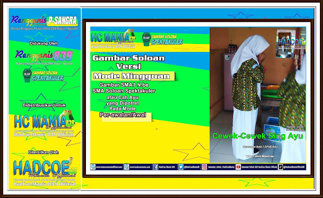 Gambar Soloan Spektakuler Versi Mode Mingguan - Gambar SMA Soloan Spektakuler Cover Batik 2 Baru (SPSB) - 30 A RGS