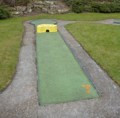 Miniature Golf course at Kelsey Park in Beckenham