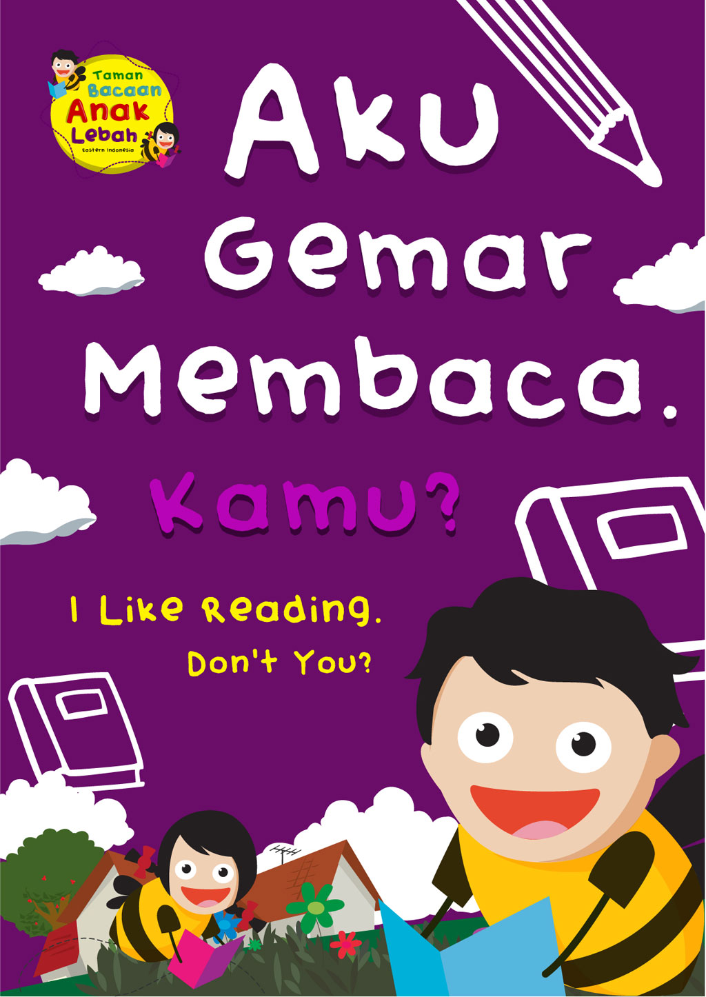 Let's learn it easily: cara mudah membuat poster text 