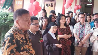 Gubernur Sulut Olly Dondokambey Hadiri Perayaan Yubileum ke-75 Biara Karmel OCD di Kakaskasen